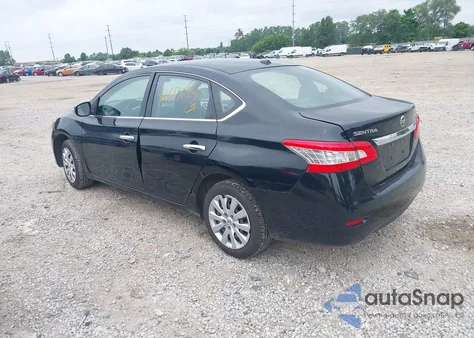 2015 Nissan Sentra Fe+ S/S/Sl/Sr/Sv из США, поврежденный, VIN 3N1AB7AP7FL663390